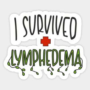 I Survived Lymphedema Sticker